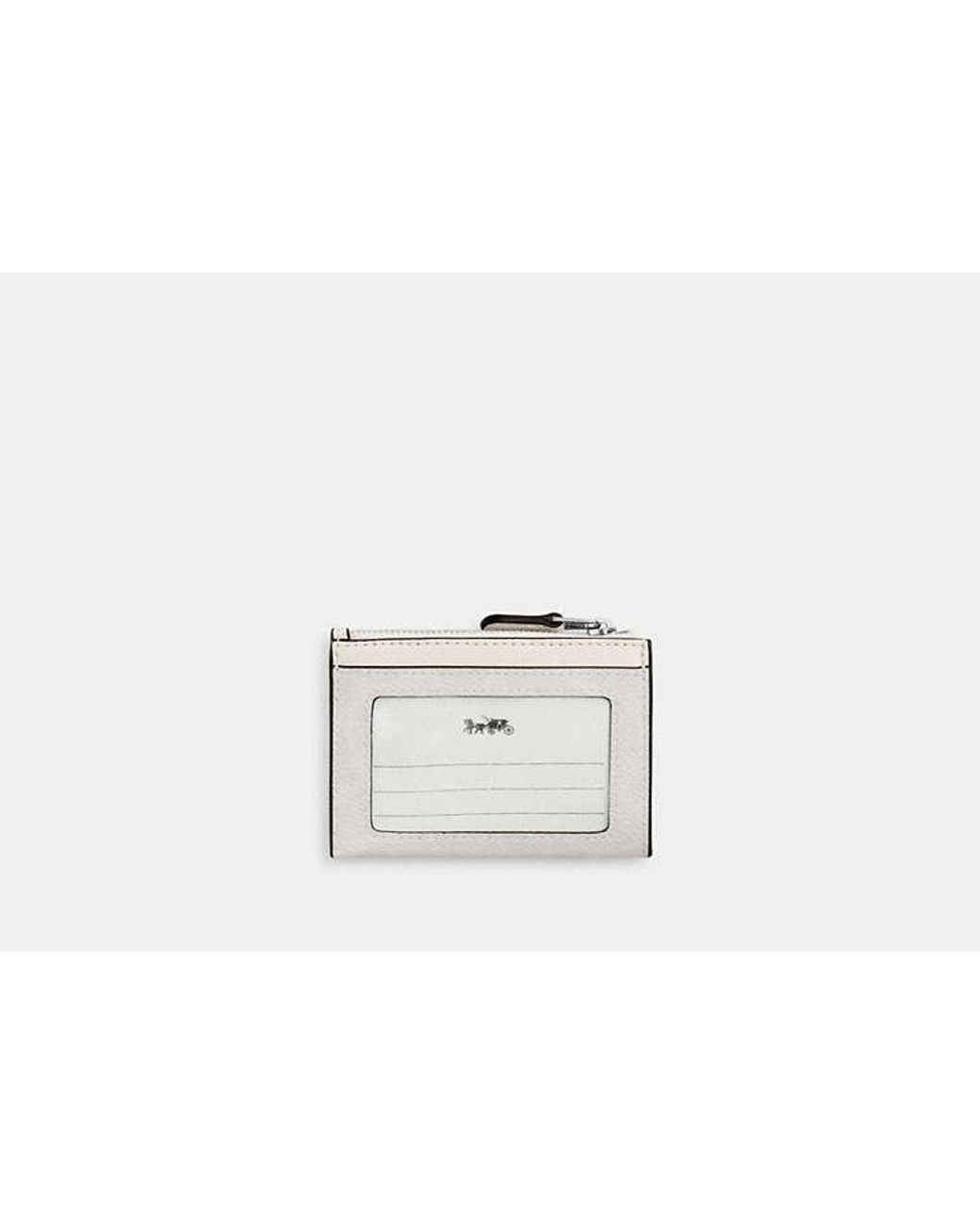 COACH Black Mini Skinny Id Case