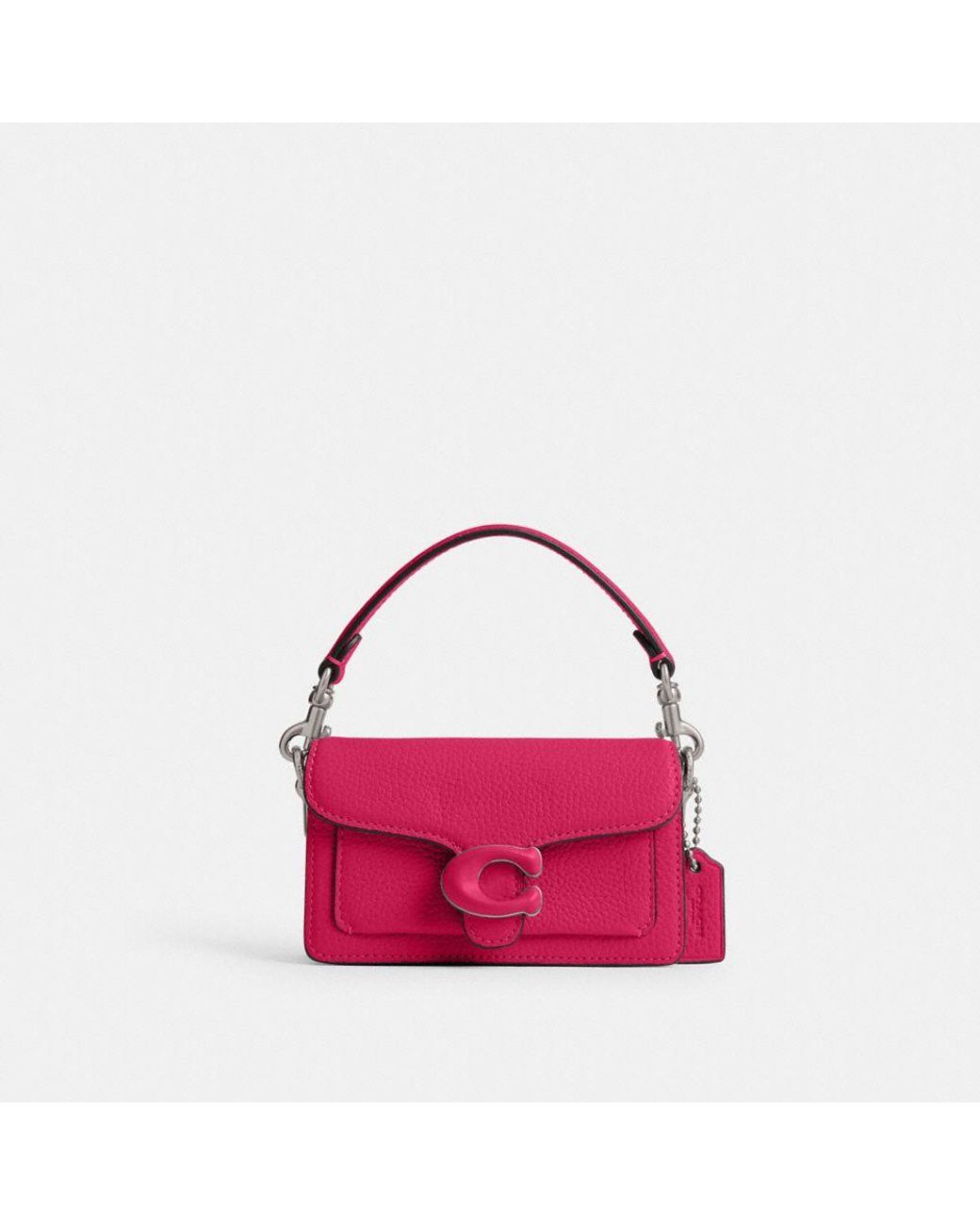 COACH Tabby Bag 12 in Pink | Lyst