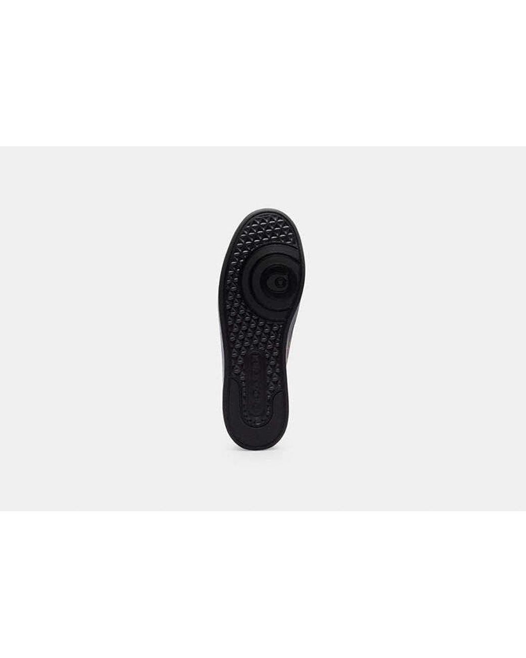 COACH Black High Line Sneaker for men