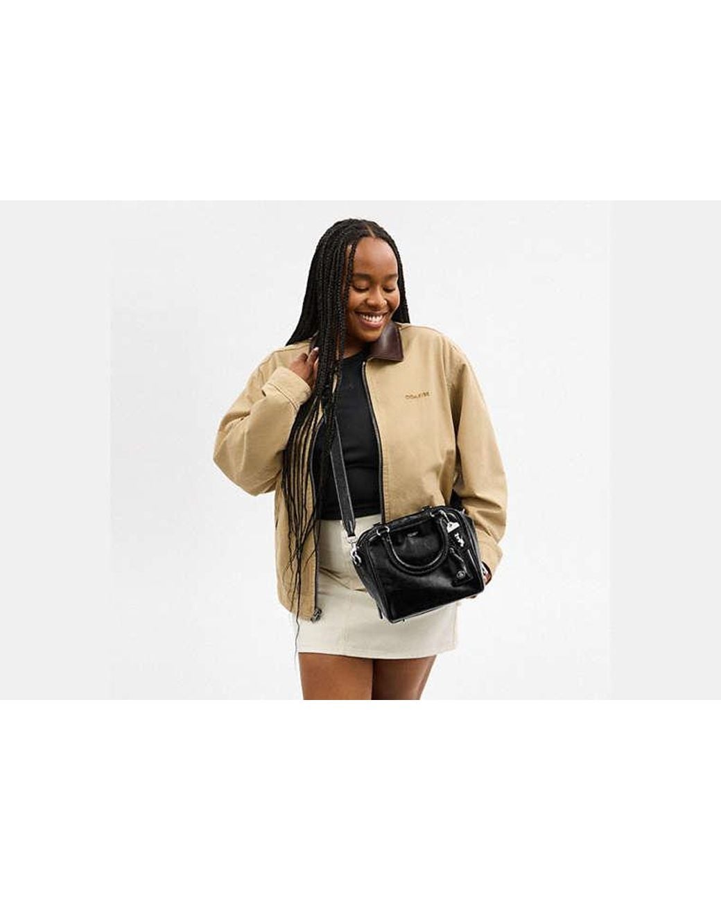 COACH Black Cube Rogue Tasche 20 Für Frauen