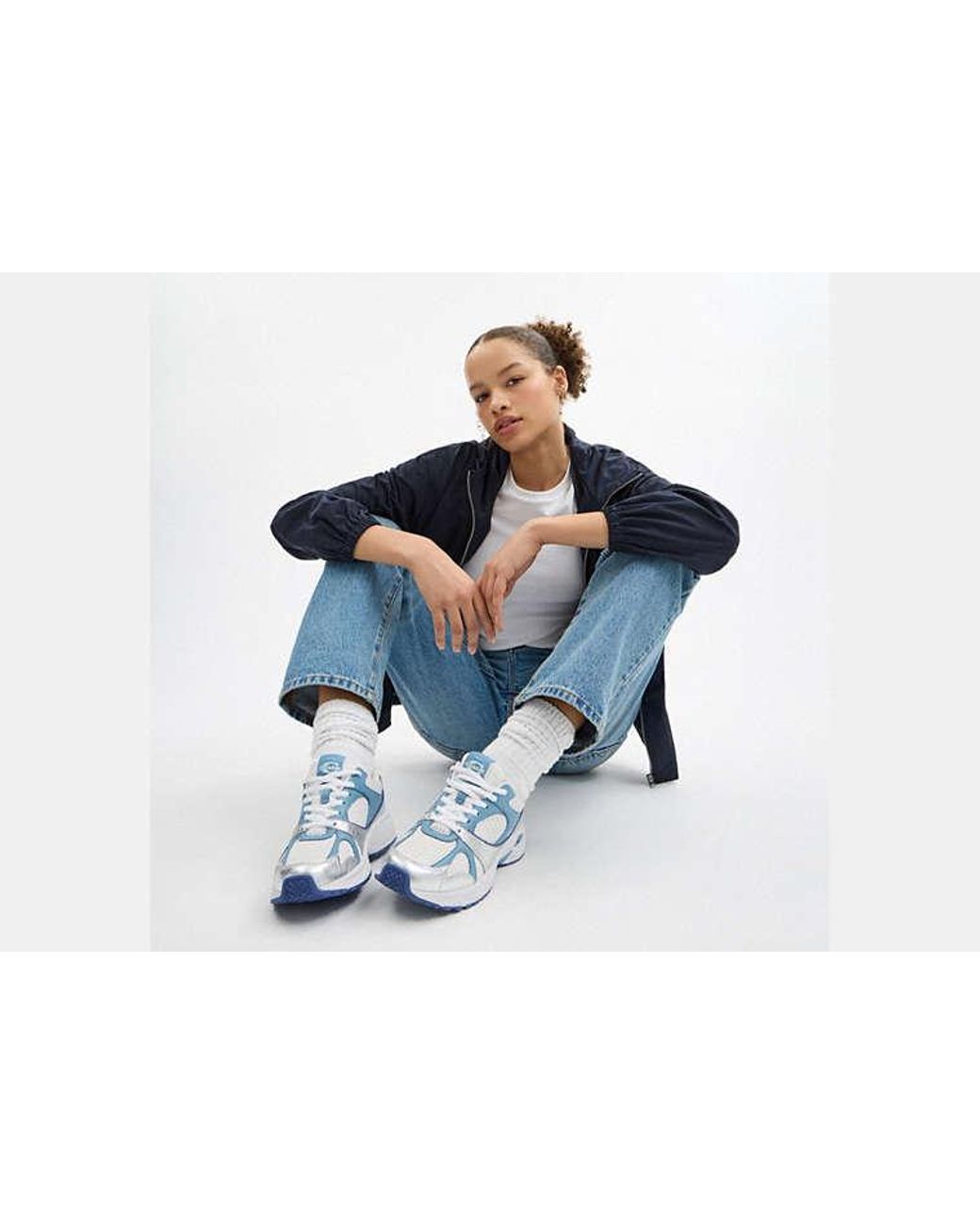 COACH White Sport Sneaker