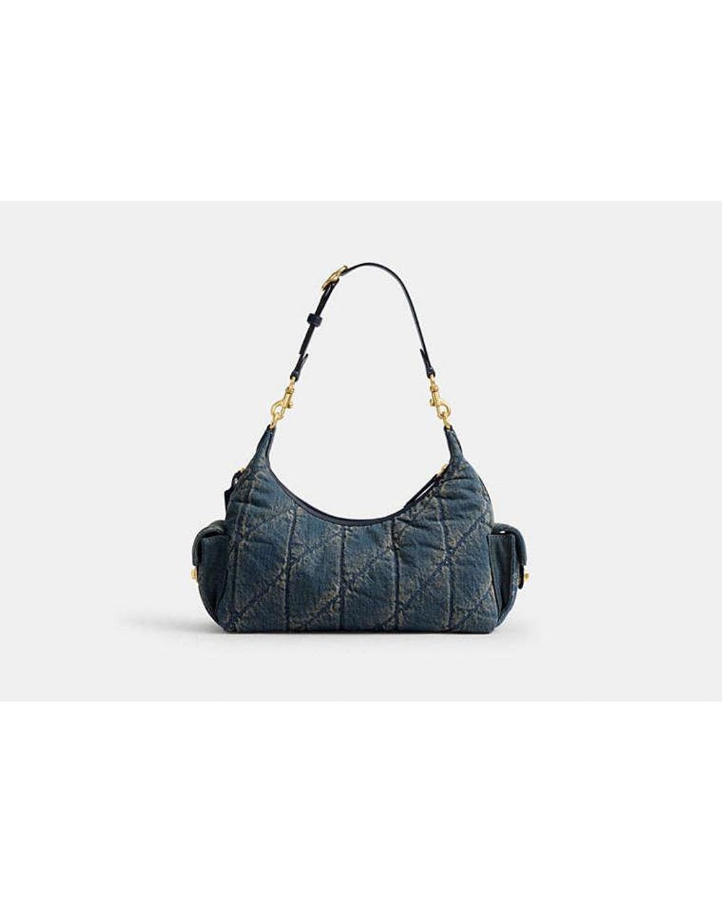 COACH Black Pocket Juliet Bag 30