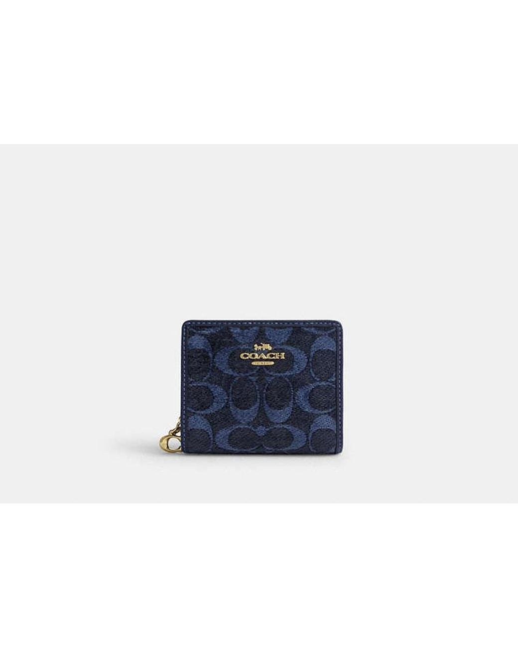COACH Black Snap Wallet