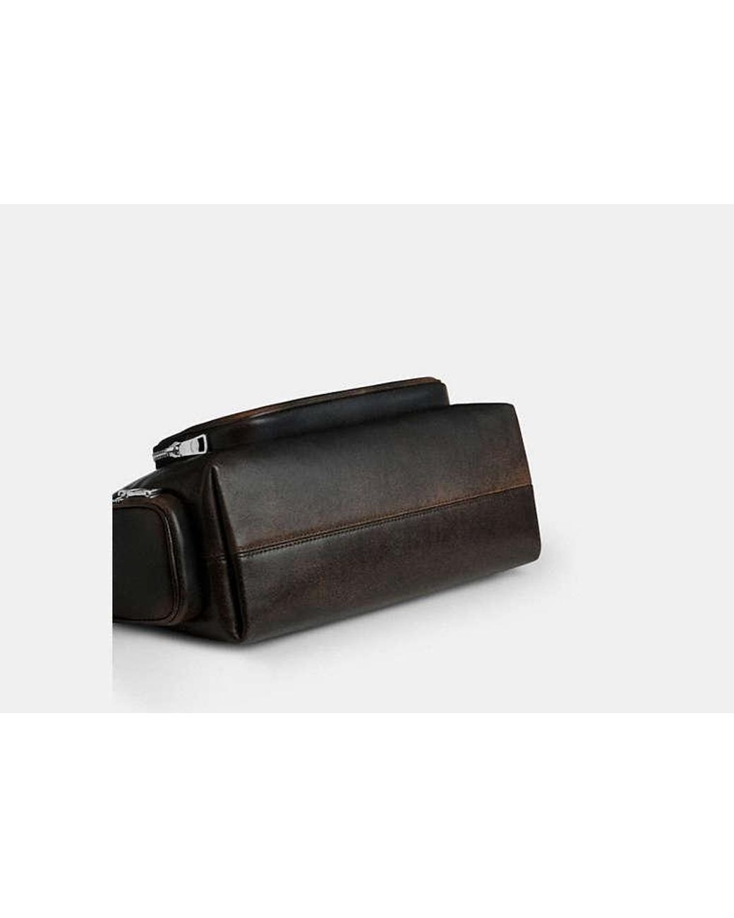 COACH Black Laurel Shoulder Bag With Pockets