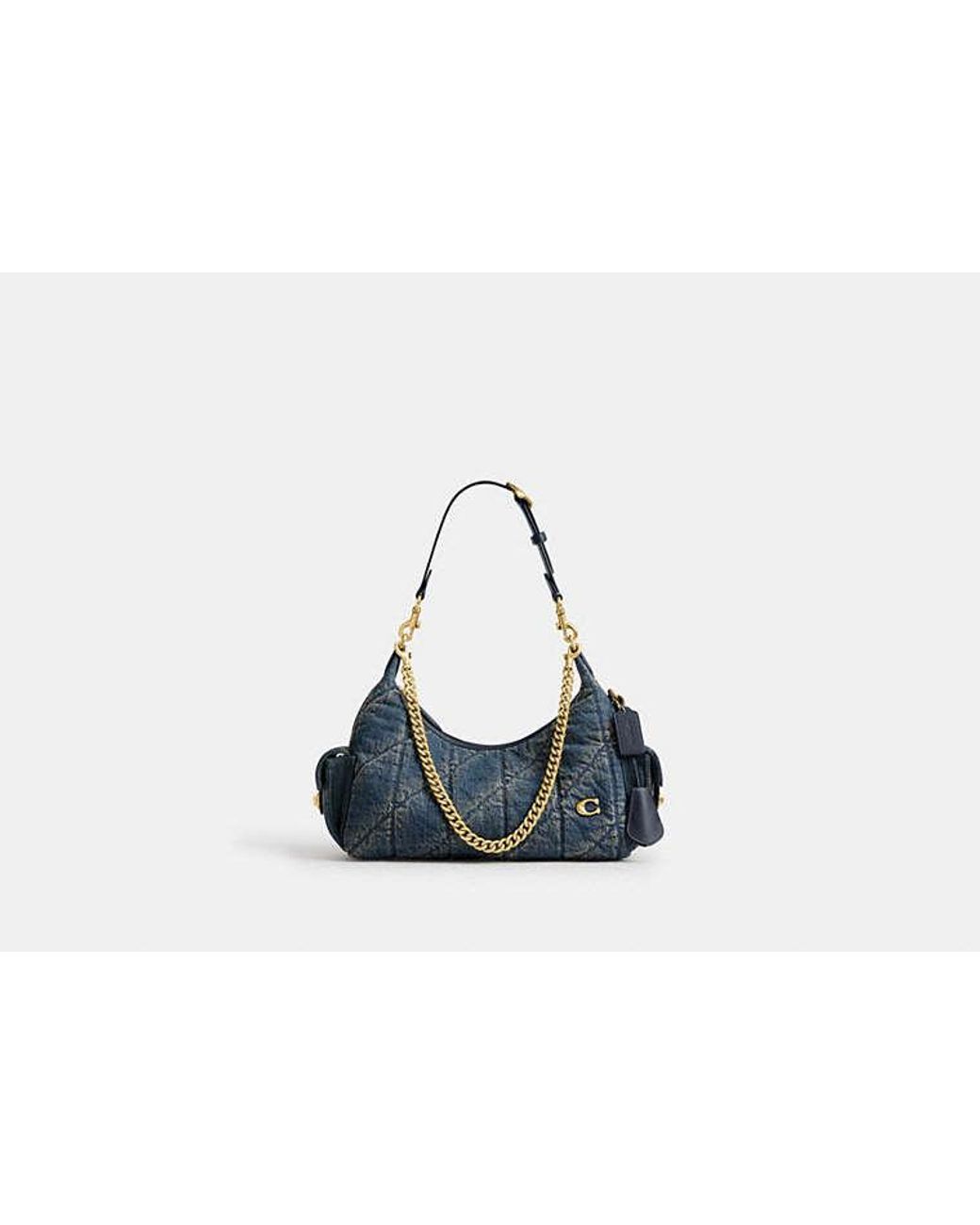 COACH Black Pocket Juliet Bag 30
