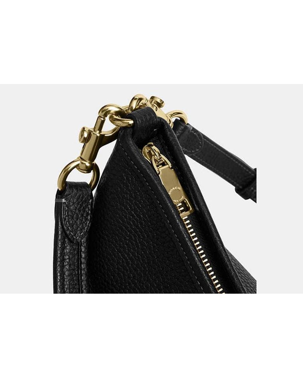COACH Black Laurel Shoulder Bag