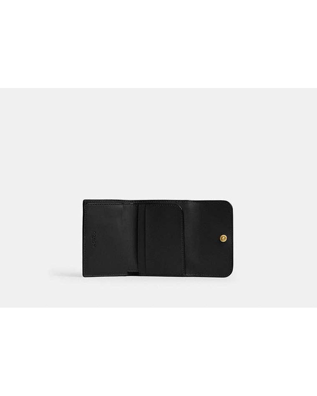 COACH Black Essential Card Holder Wallet