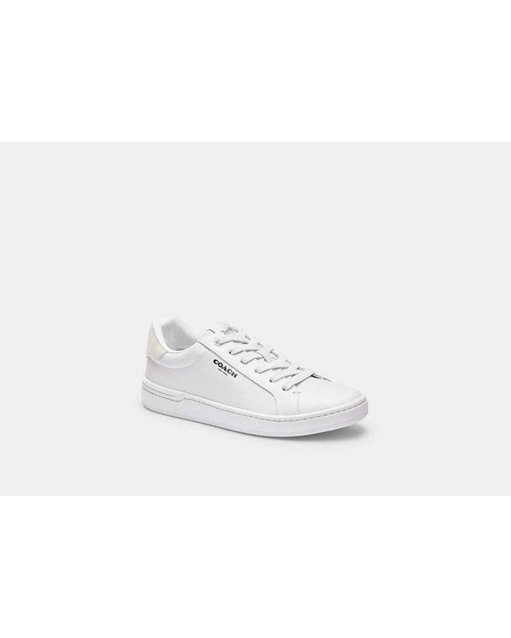 COACH Black Clip Low Top Sneaker