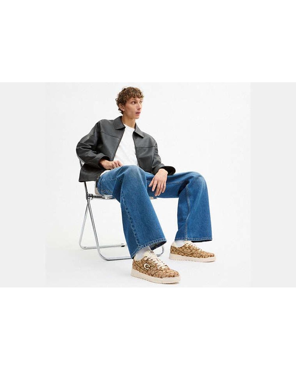 COACH Black Soho Sneaker for men