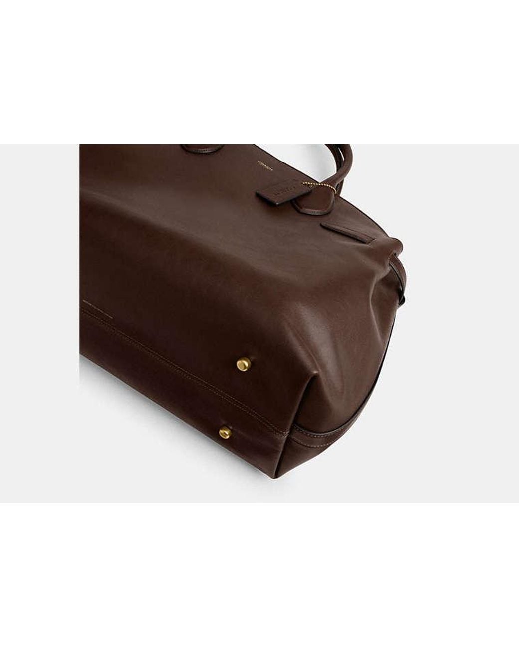 COACH Brown Soft Empire Carryall Bag 48