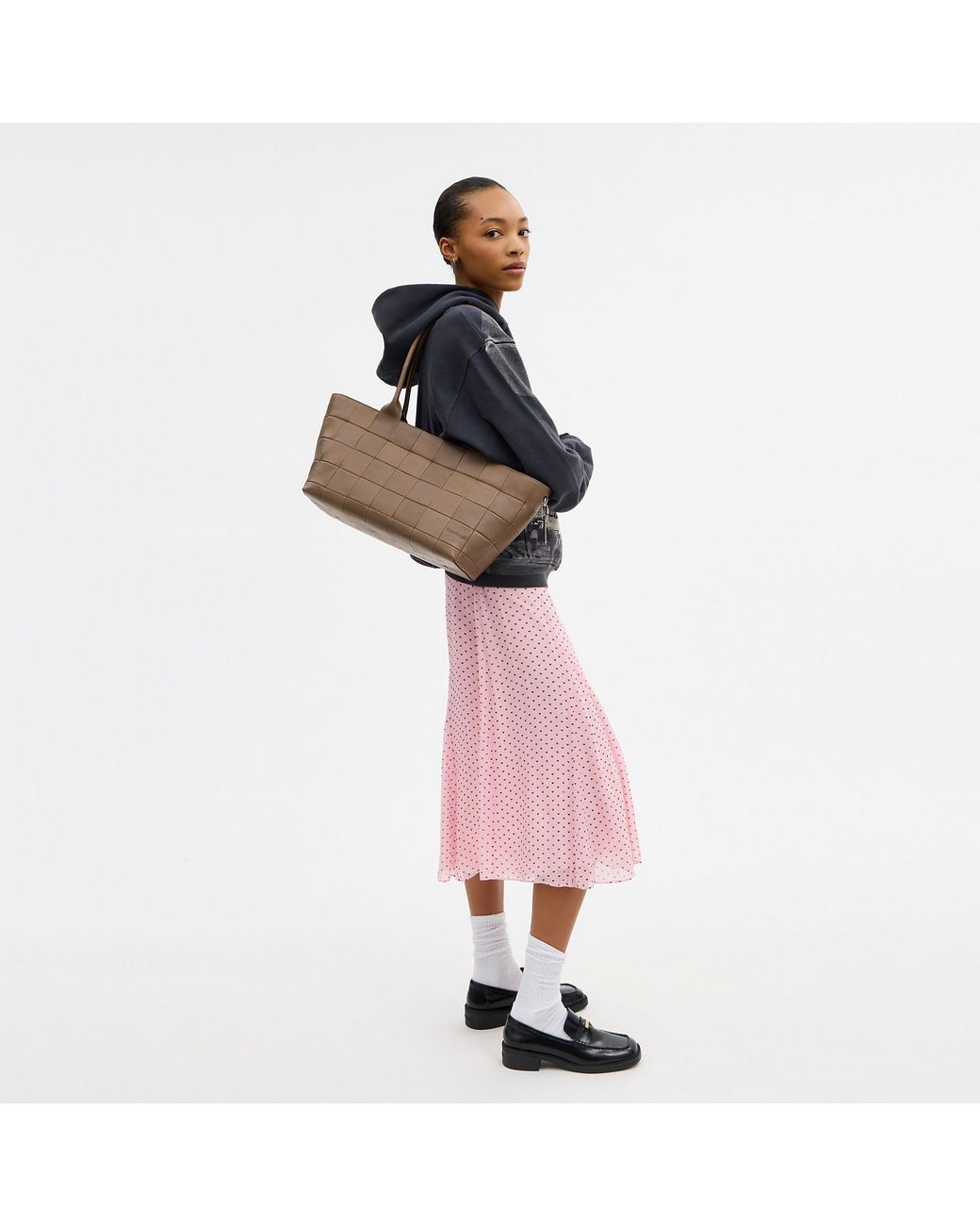 Coachtopia Brown Alter/Ego Large Tote Bag