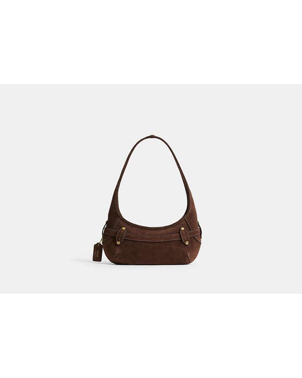 COACH Black Belted Ergo Shoulder Bag 26
