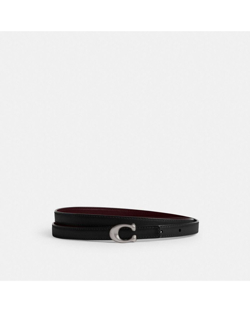 Coach || Classic Buckle Signature Black Refined Calf Leather Belt – Size XL s-l400.jpg main image 2