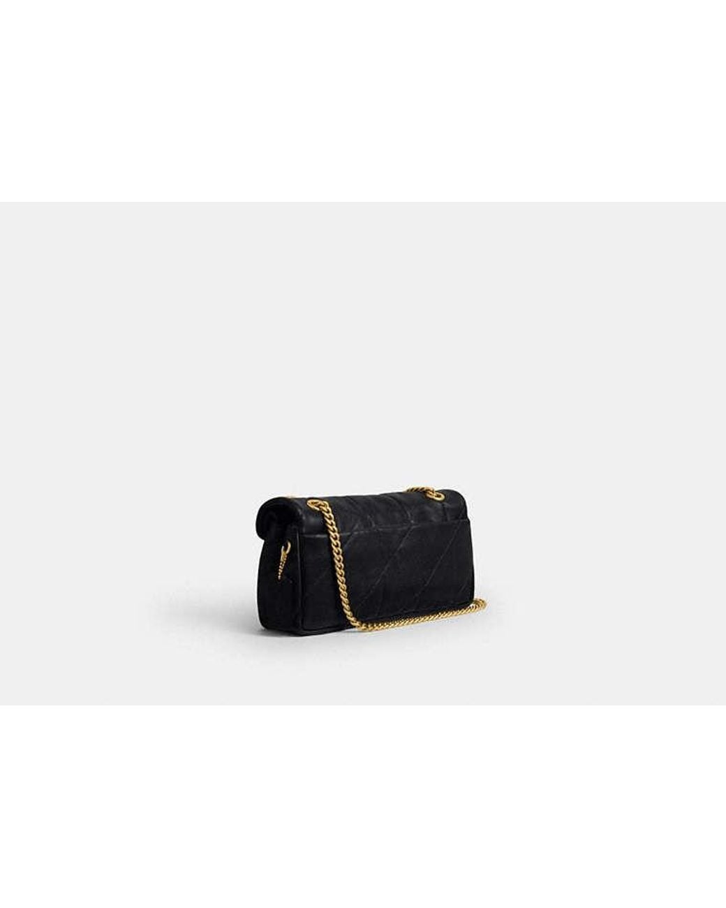 COACH Black Tabby Shoulder Bag 26 With Quilting