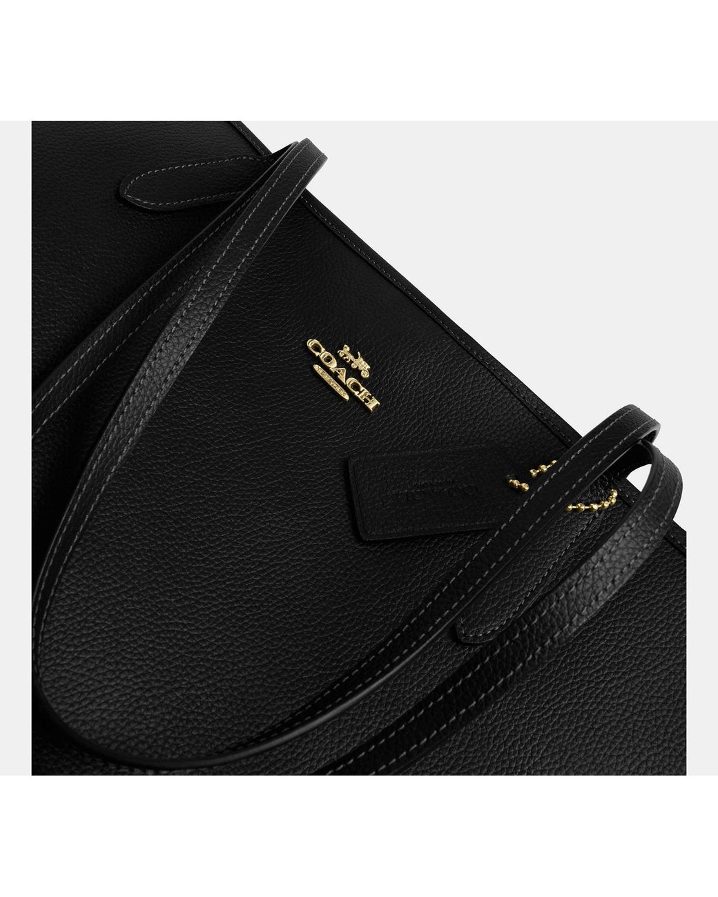 City Borsa Tote di COACH in Black