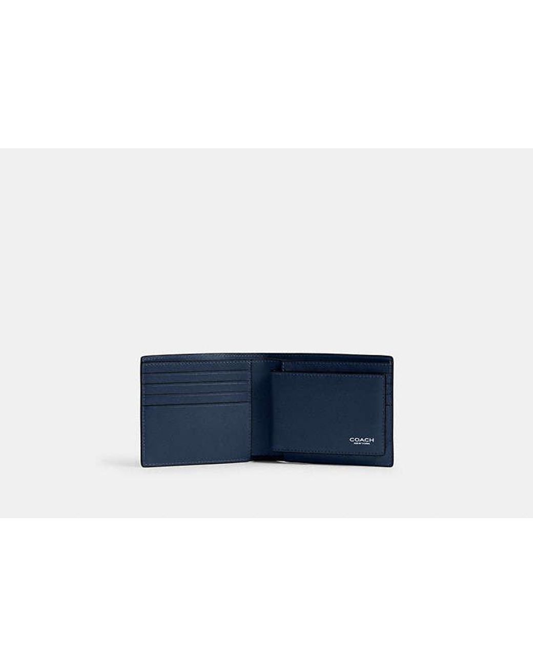 COACH Black 3-In-1 Wallet for men
