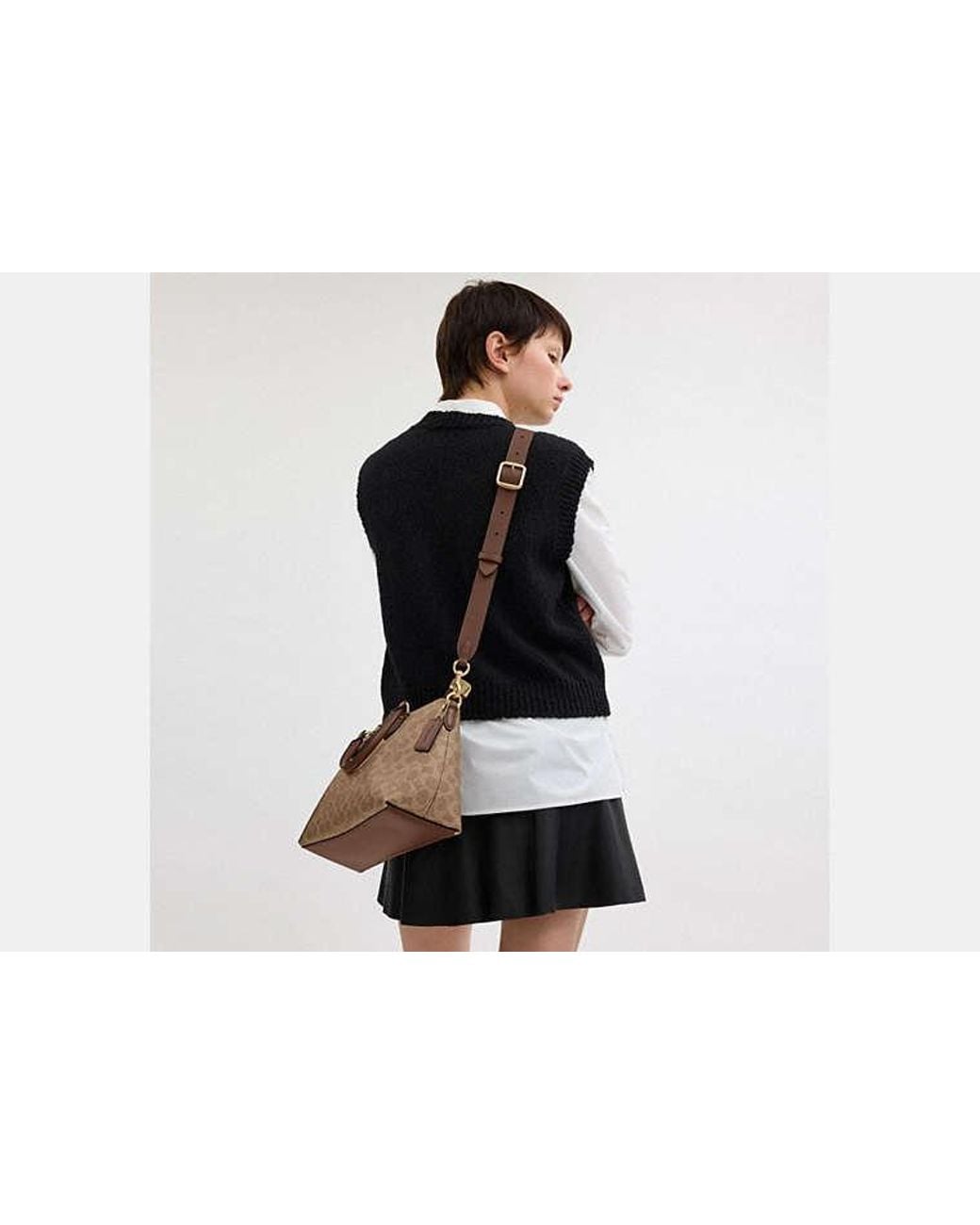 COACH Black Reversible Strap