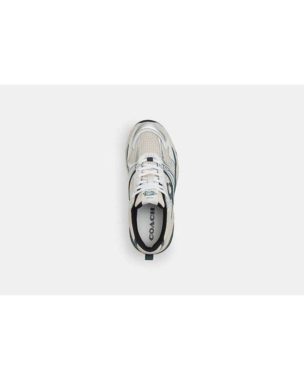 COACH Black Mesh Sneaker