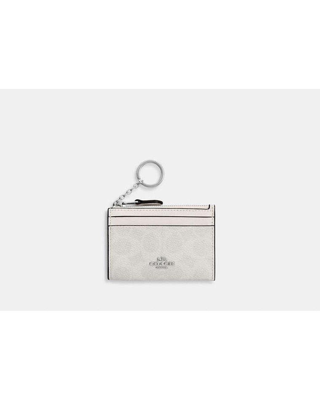 COACH Black Mini Skinny Id Case