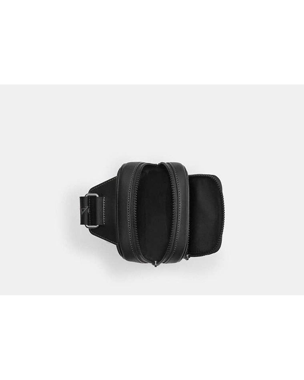 COACH Black Racer Sling Pack for men