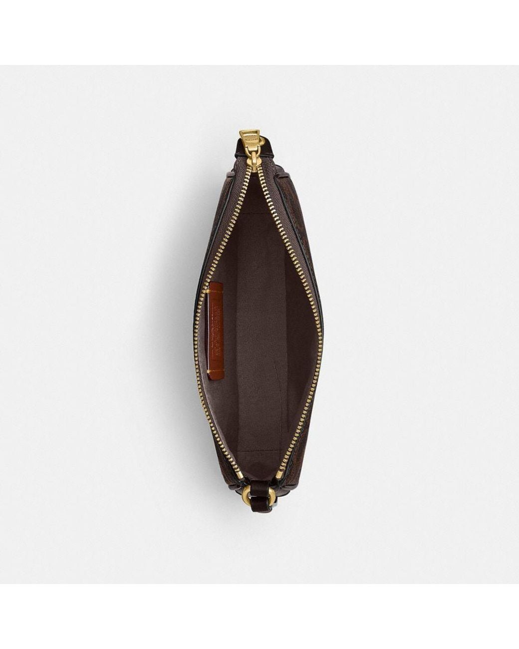 COACH Plaza Bag 18 In Signature Canvas in Brown | Lyst