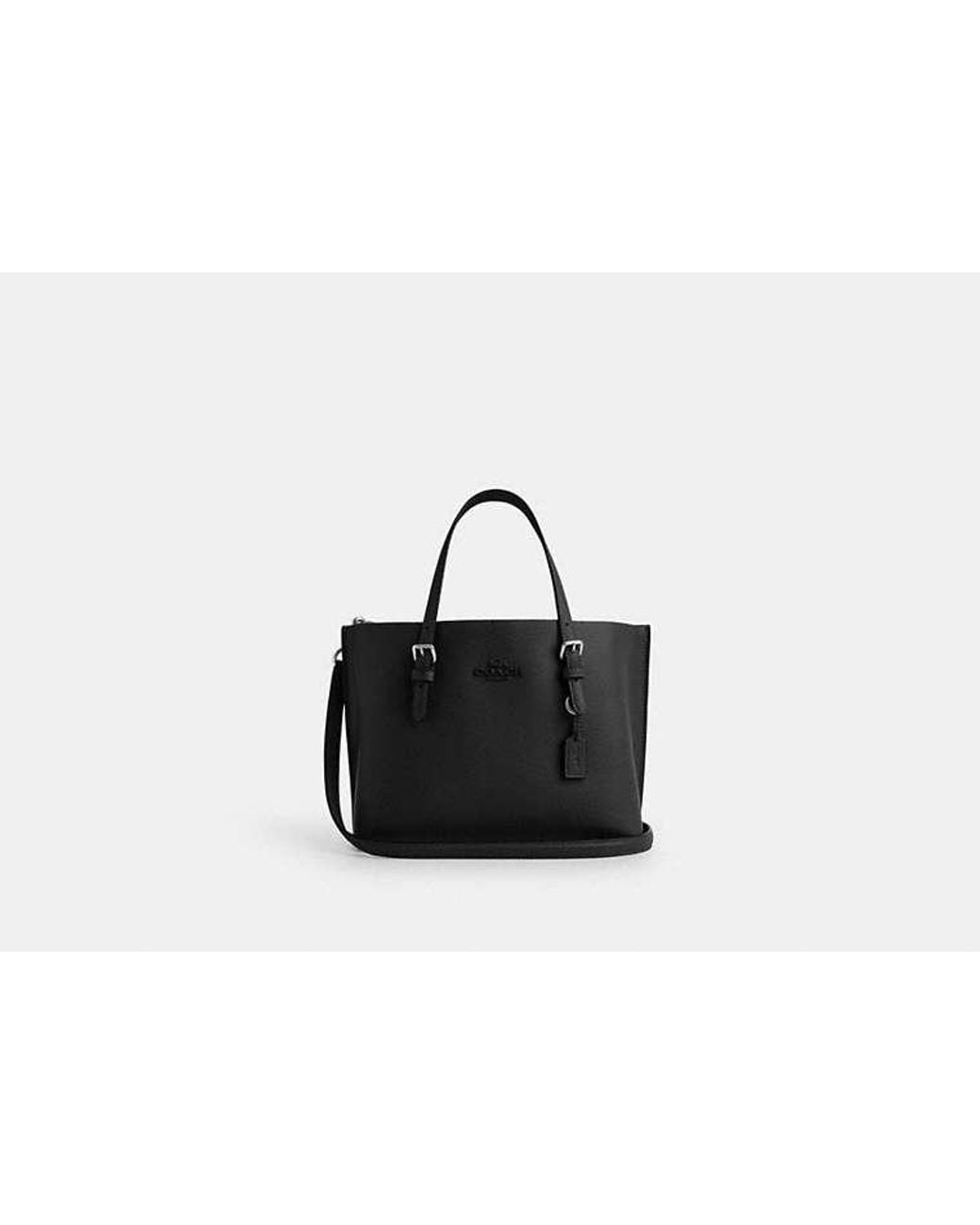 COACH Black Mollie Tote Bag 25