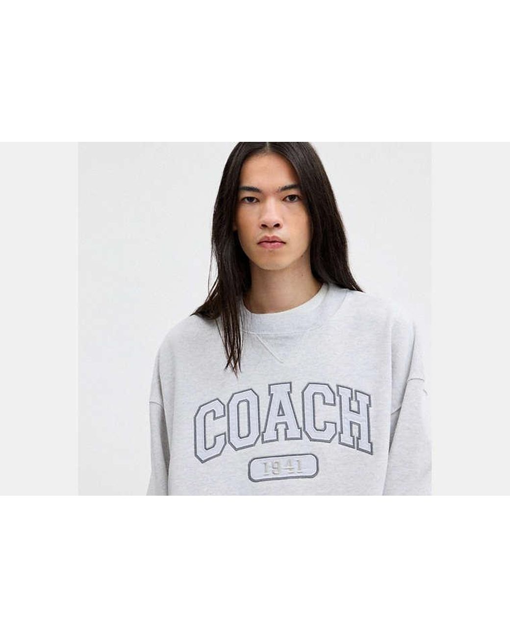COACH White Crewneck Top for men