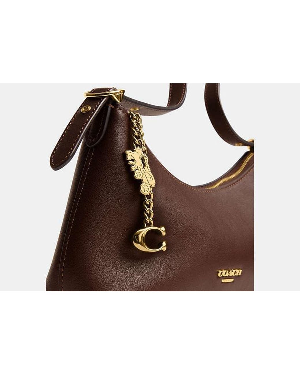 COACH Black Belted Ergo Shoulder Bag
