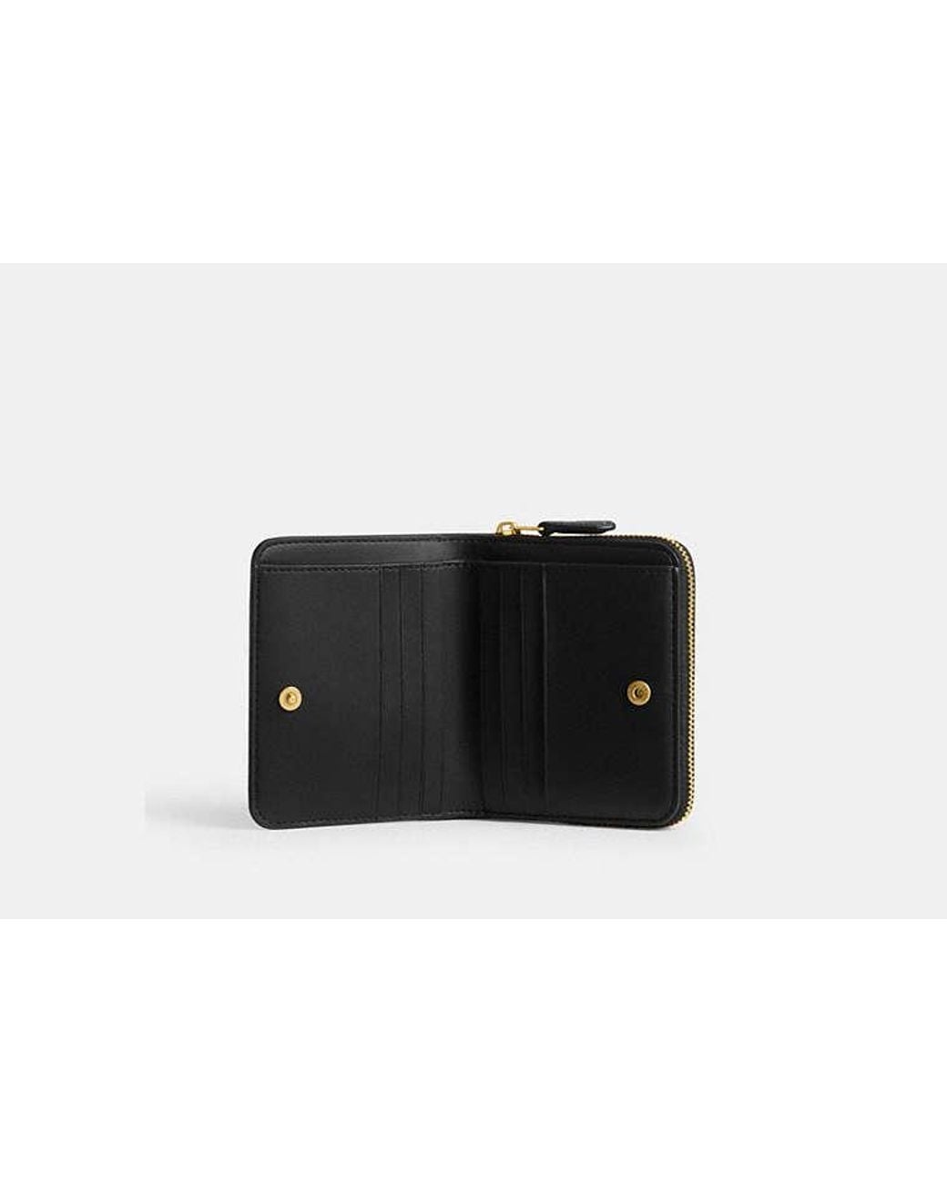 COACH Black New York Billfold Wallet