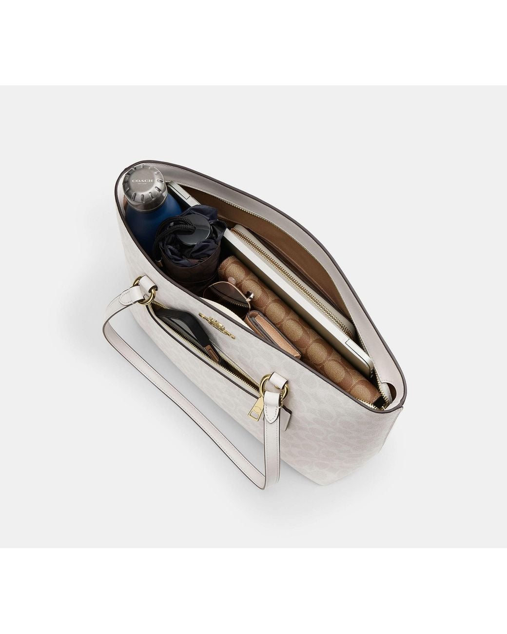 COACH Black Station Tote Bag