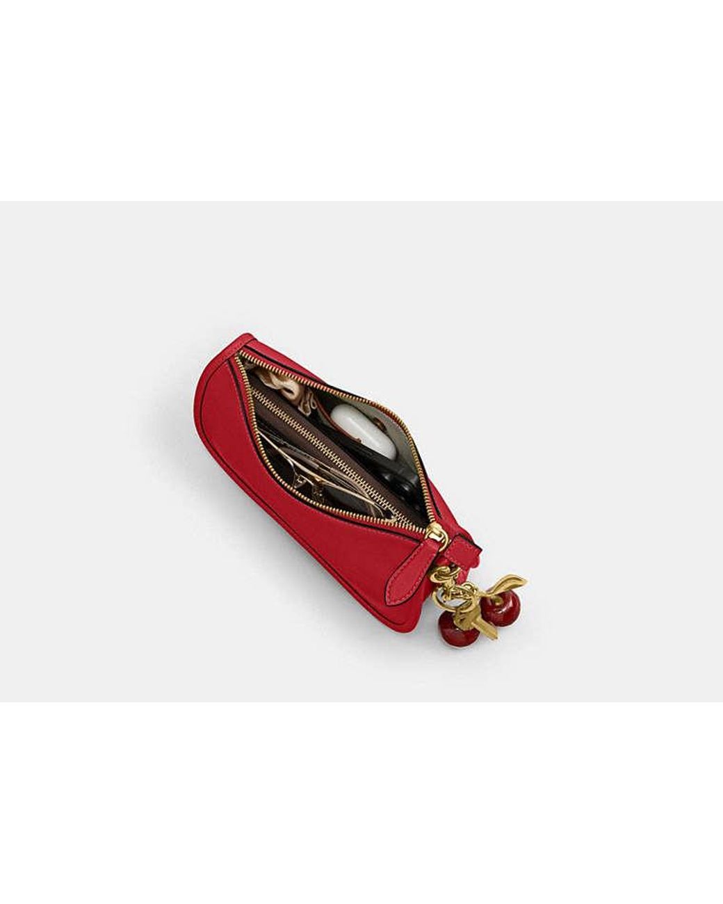 COACH Red Waverly Bag