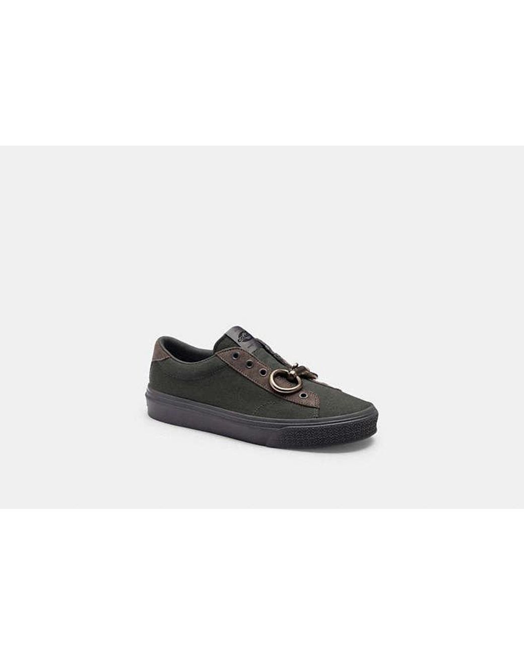 COACH Black Skate Sneaker With Hardware