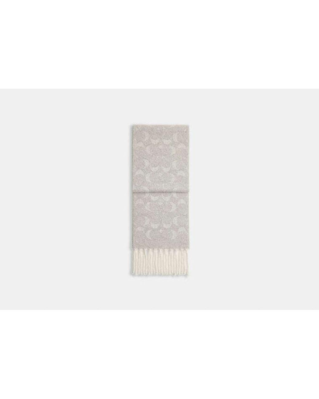 COACH Black Signature Muffler