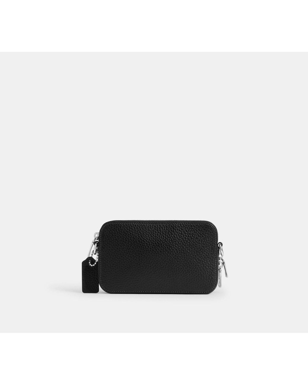 Borsa A Tracolla Clinton di COACH in Black da Uomo