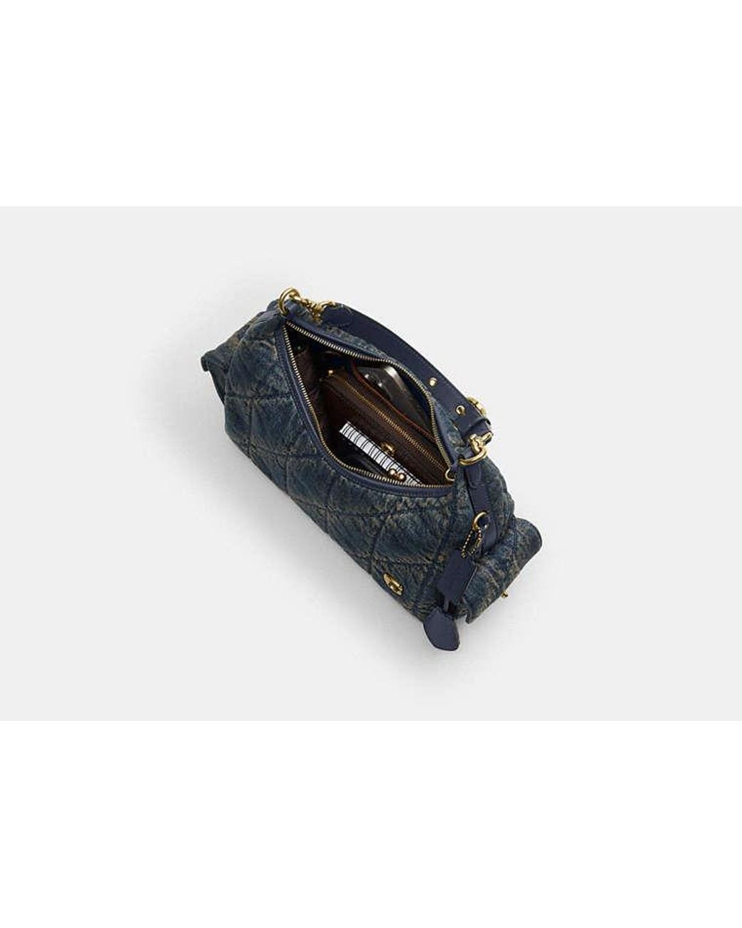 COACH Black Pocket Juliet Bag 30