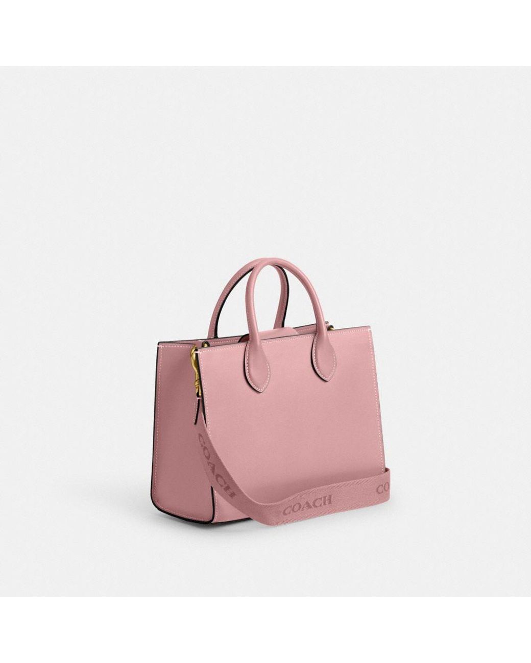 COACH Ace Tote 26 in Pink | Lyst