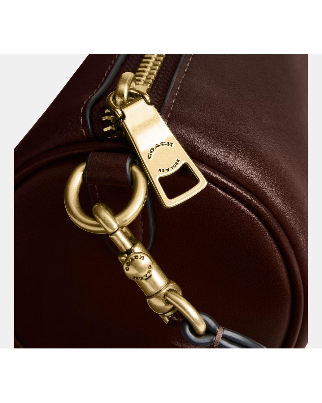 Borsa Barrel di COACH in Black