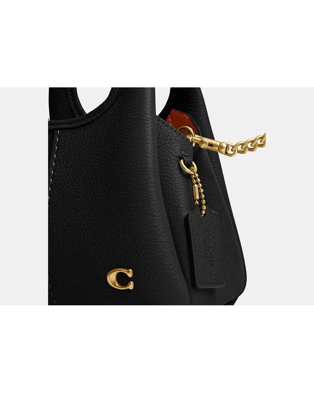 COACH Black Lana Shoulder Bag 19
