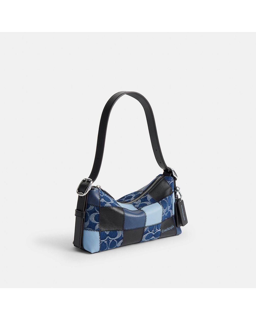 Coachtopia Blue Alter/Ego Small Slouchy Shoulder Bag