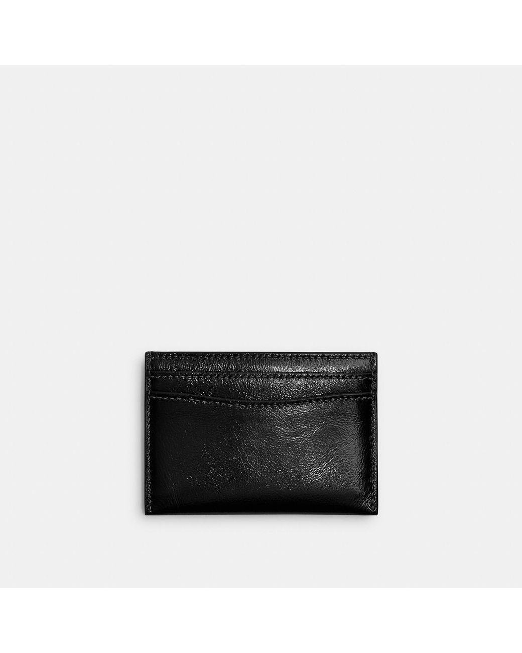 COACH Black Essential Card Case