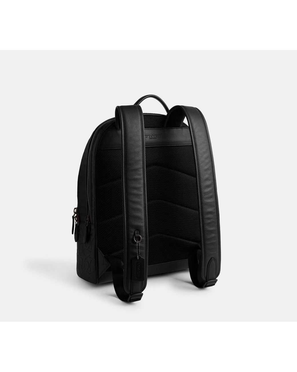 COACH Charter Backpack In Signature Leather in Black for Men Lyst UK