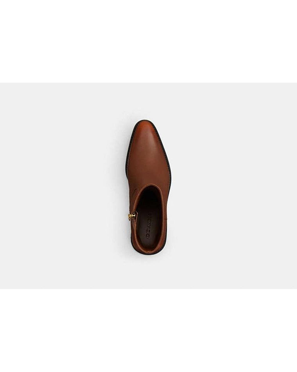 COACH Black Pointed Toe Bootie