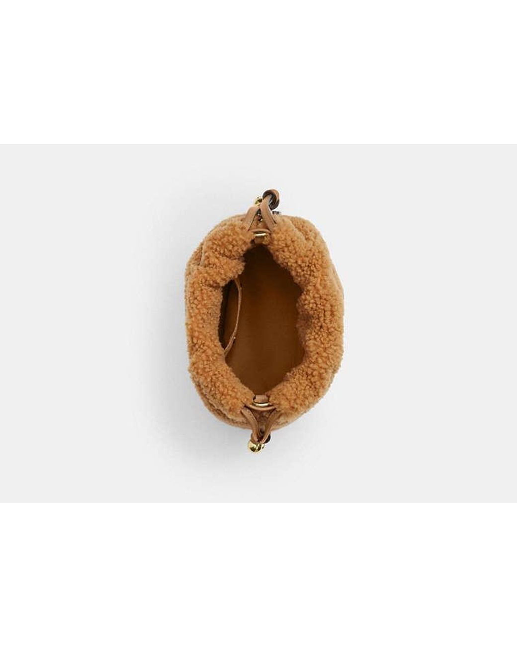 COACH Black Faye Mini Drawstring Bag