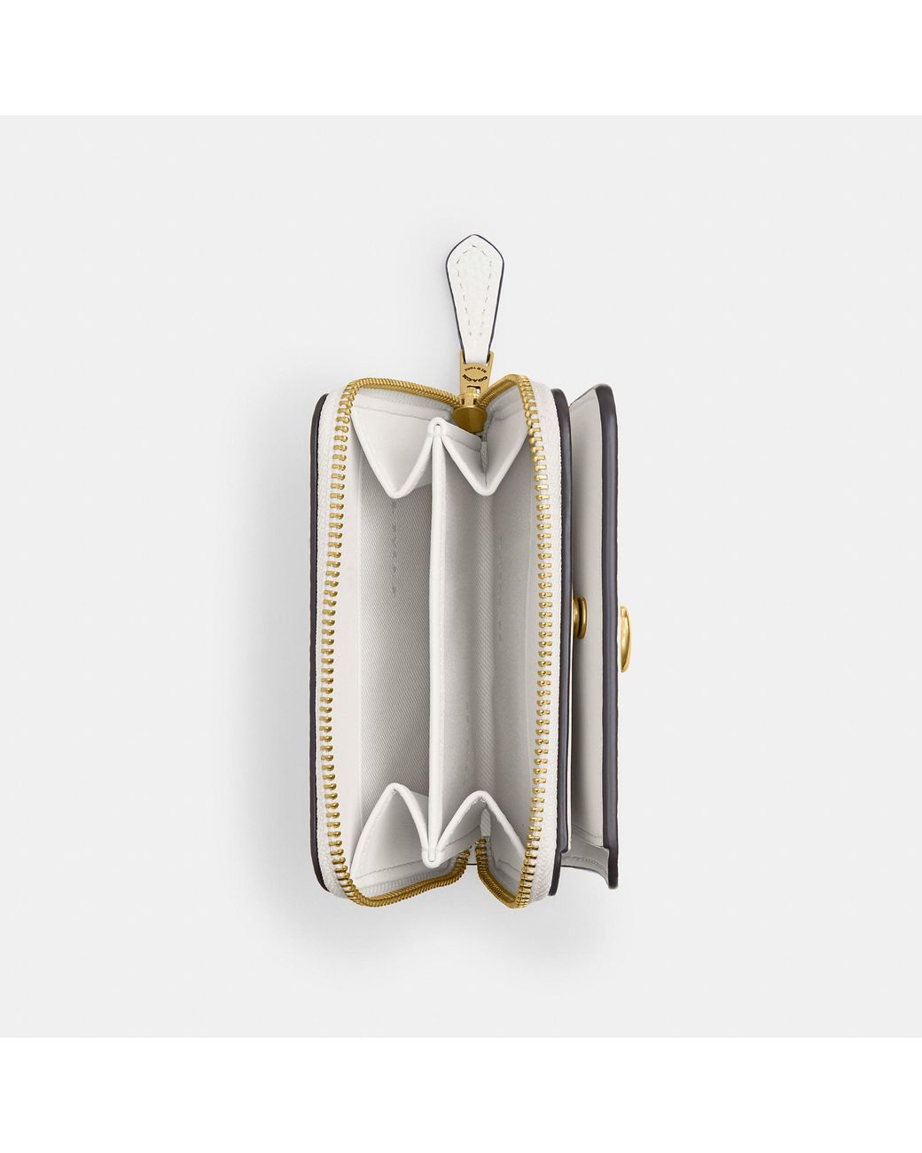 COACH White Essential Billfold Wallet