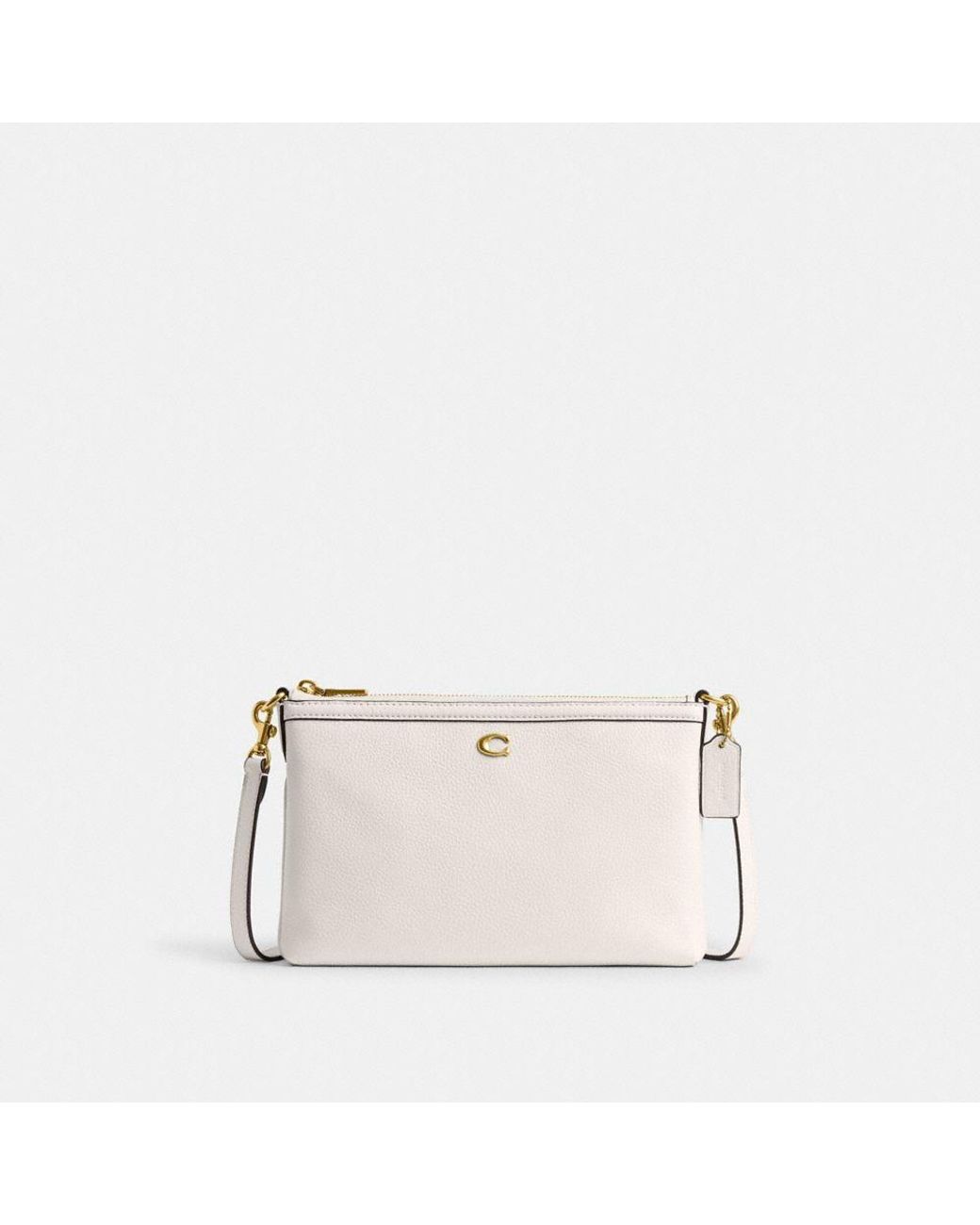 COACH Legacy Zip Top Crossbody Bag in Natural Lyst Canada