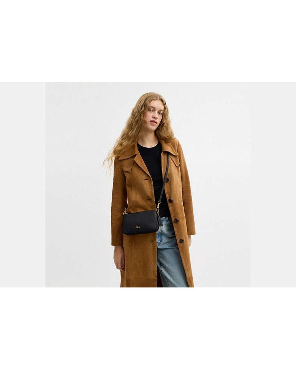 COACH Black Audrey Crossbody Bag