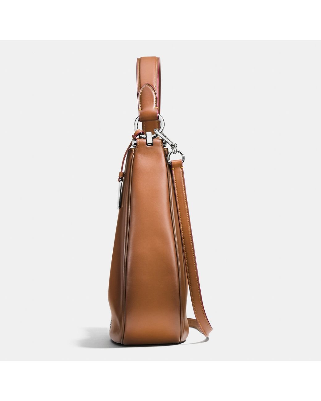 Coach nomad burnished leather shop crossbody bag