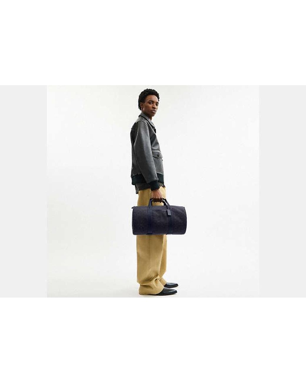 COACH Blue Theo Duffle for men