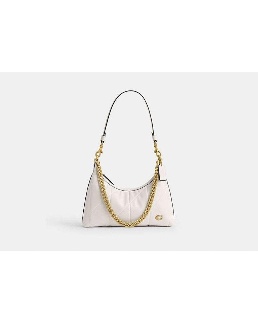 COACH Black Juliet Shoulder Bag 25 With Quilting