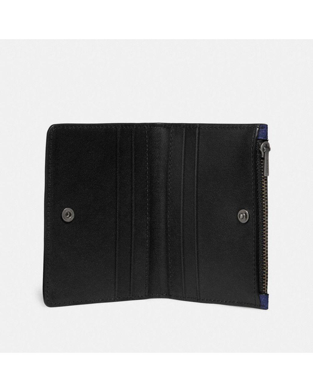 Coach Men's Signature Flat Card Case